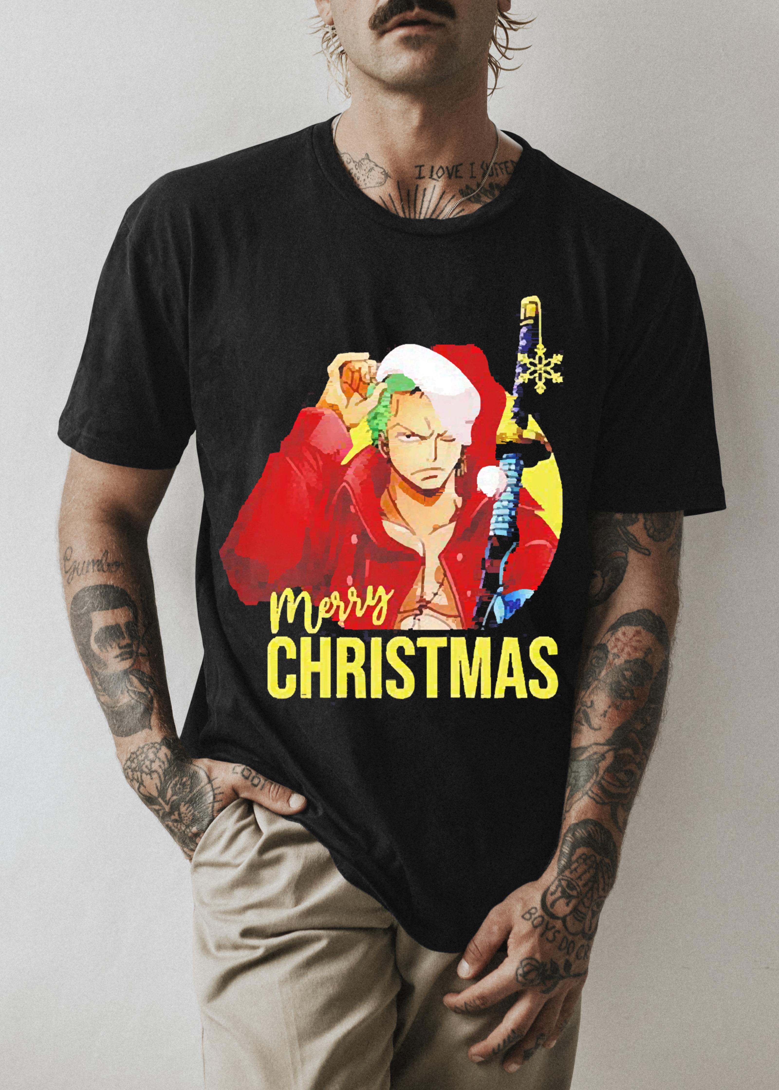 Zoro Christmas One Piece Merry Christmas shirt 9