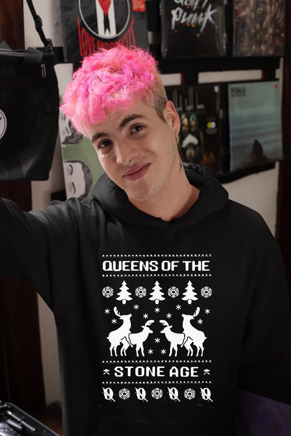Queens Of The Stone Age Ugly Christmas Shirt