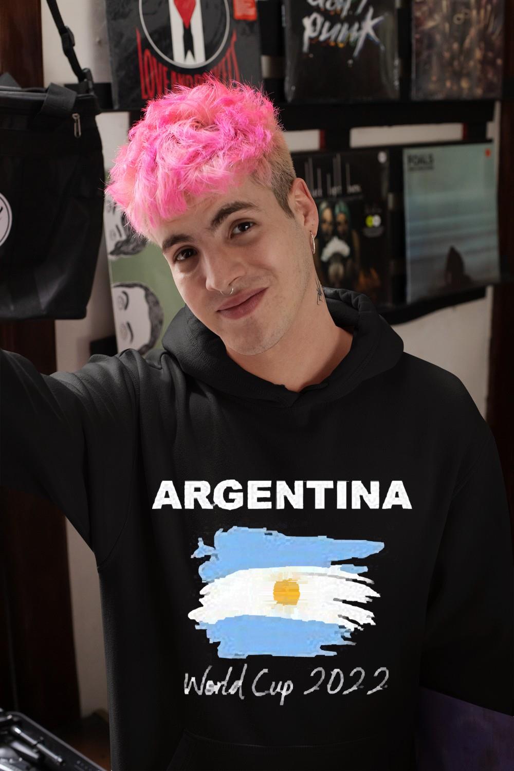 Argentina Fifa Qatar World Cup 2022 shirt