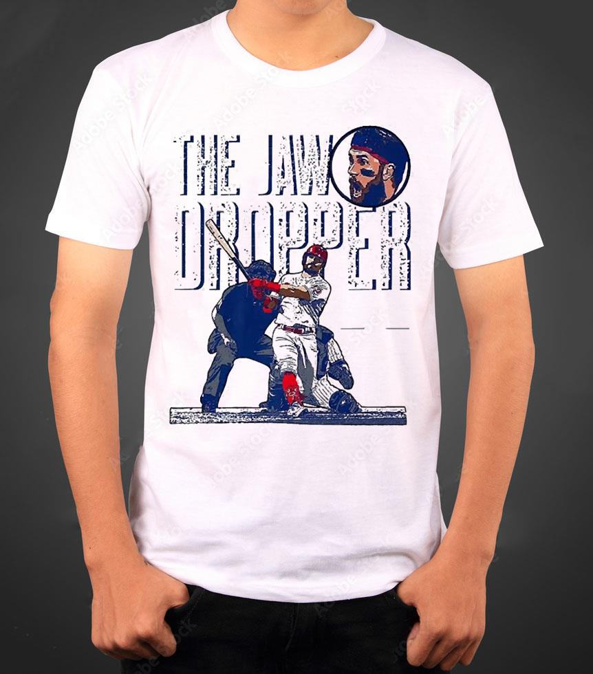Jaw Dropper Kyle Schwarber Philadelphia Mlbpa 2022 Shirt
