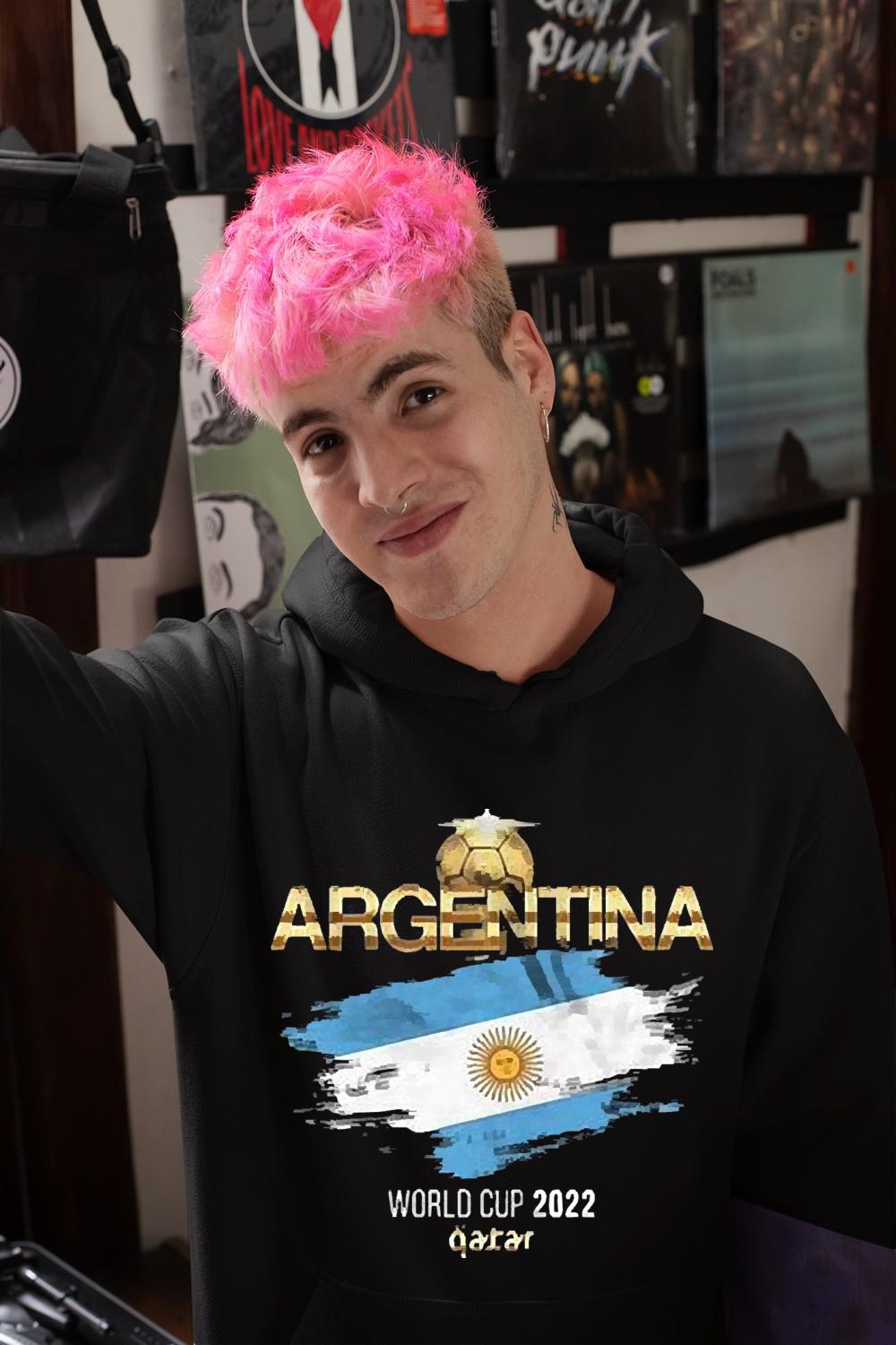 World Cup 2022 Argentina Champions Shirt