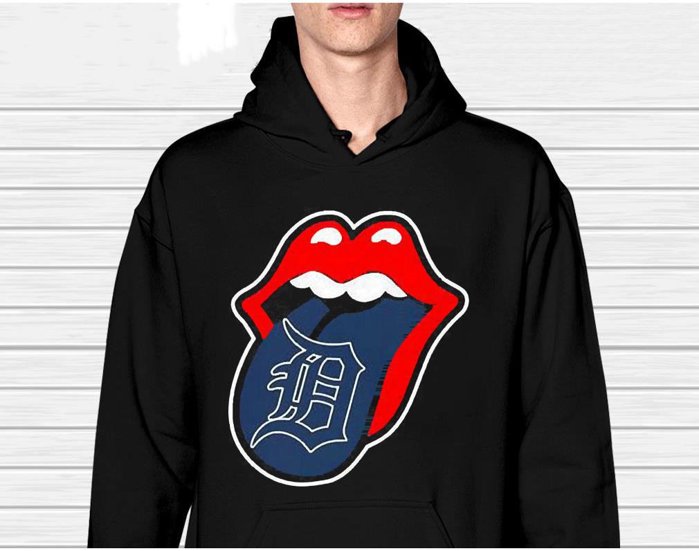 Detroit Tigers The Rolling Stones Logo Shirt