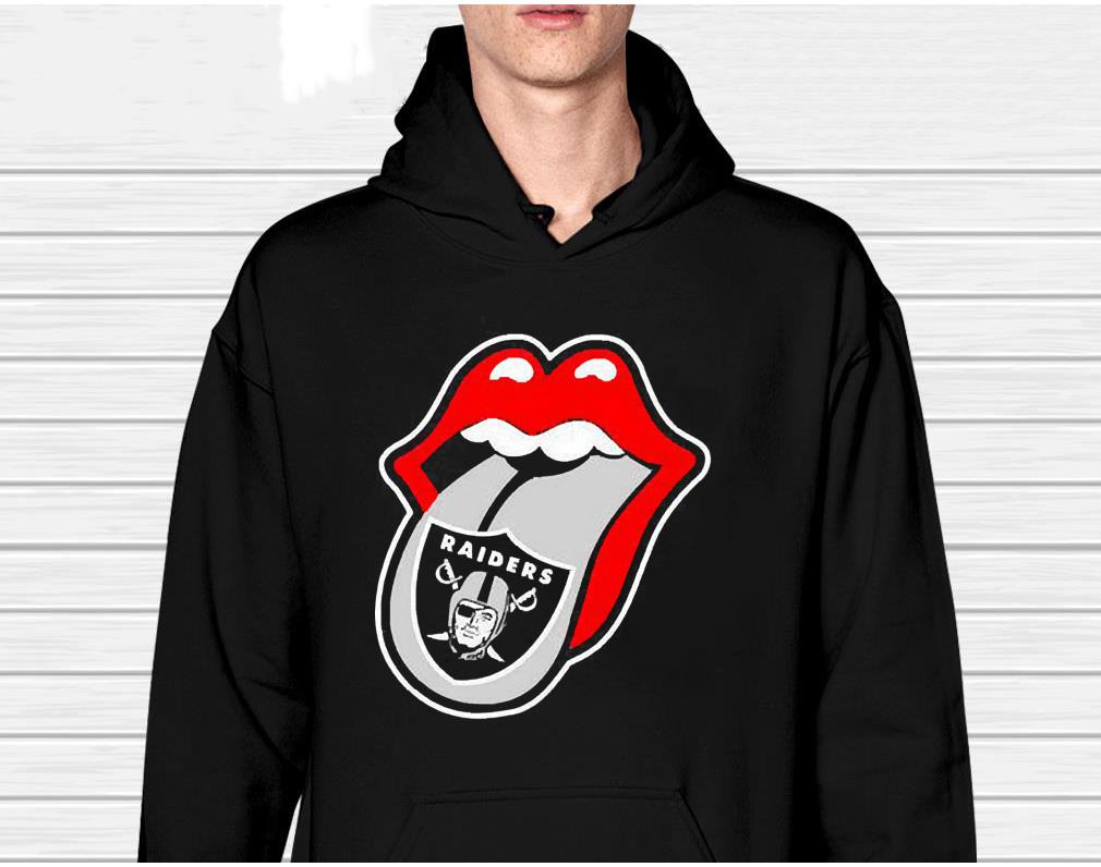 Oakland Raiders The Rolling Stones Logo Shirt