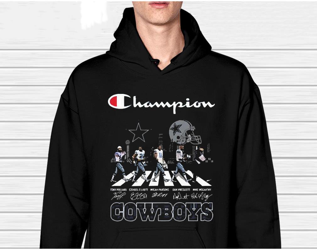Champions Dallas Cowboys Abbey Road Signatures shirt