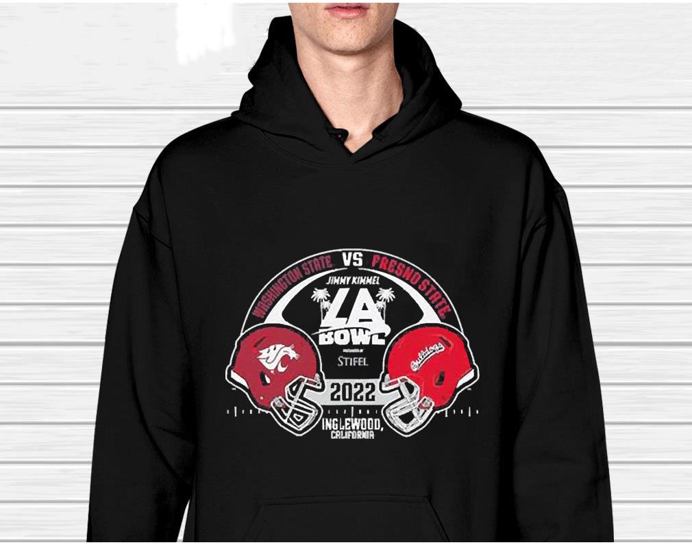 Fresno State Bulldogs vs. Washington State Cougars 84 2022 Jimmy Kimmel LA Bowl Matchup shirt