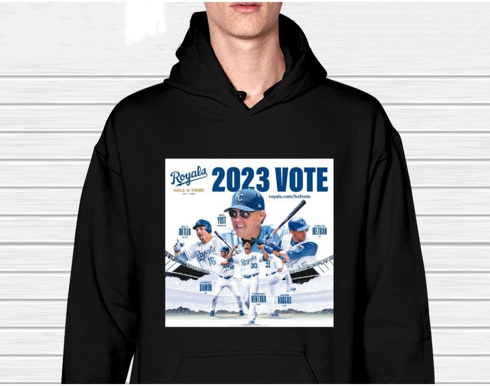 Kansas City Royals Hall Of Fame 2023 Vote shirt