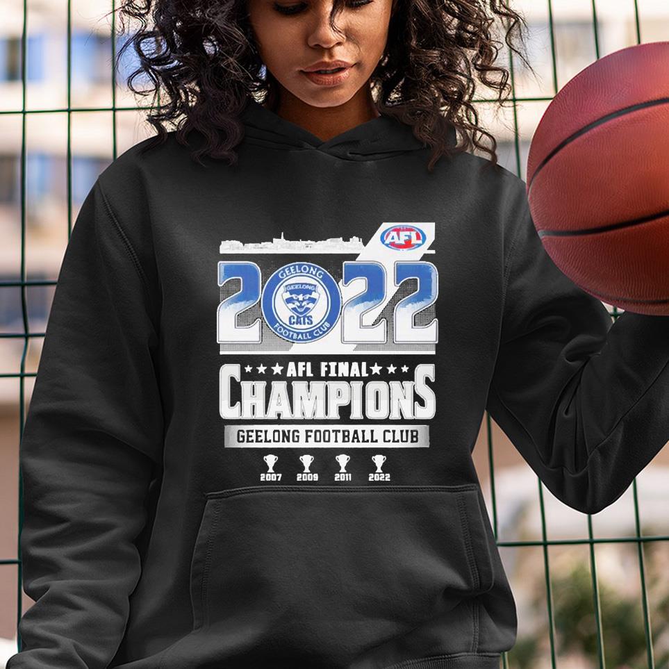 Geelong Cats Football Club 2022 AFL Final Champions 2007-2022 shirt
