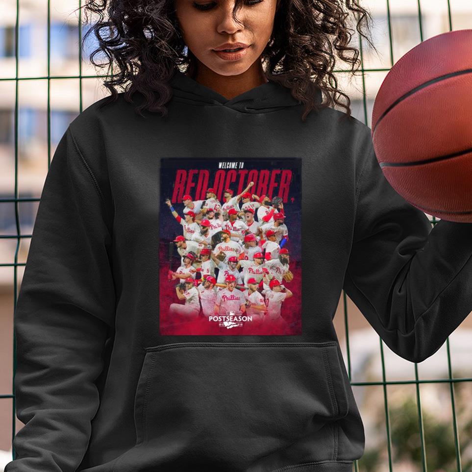 Philadelphia Phillies Welcome To Red October 2022 Postseason shirt