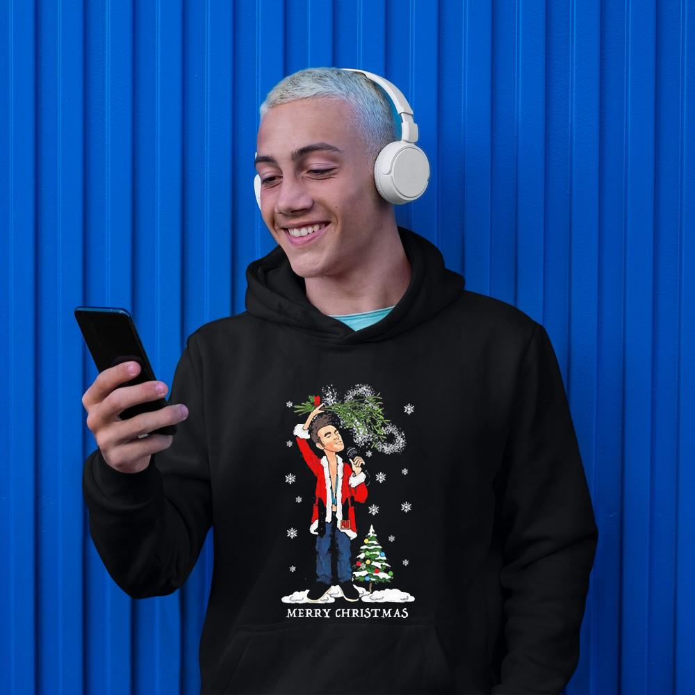 Morrissey Merry Christmas Jumper Shirt h2411 morrissey merry christmas jumper shirt hoodie - Morrissey Merry Christmas Jumper Shirt