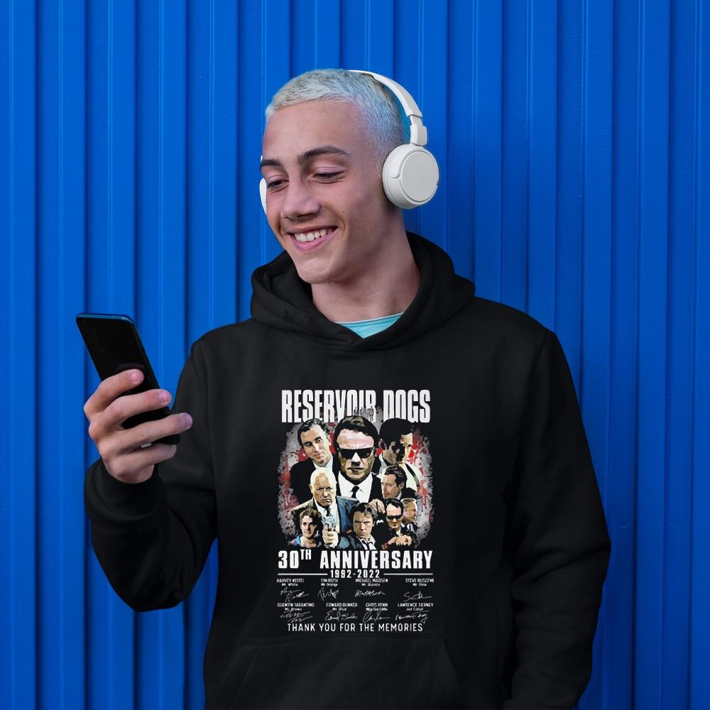 Reservoir Dogs 30th Anniversary 1992-2022 Thank You For The Memories Signatures shirt 1 Nursedaytee News