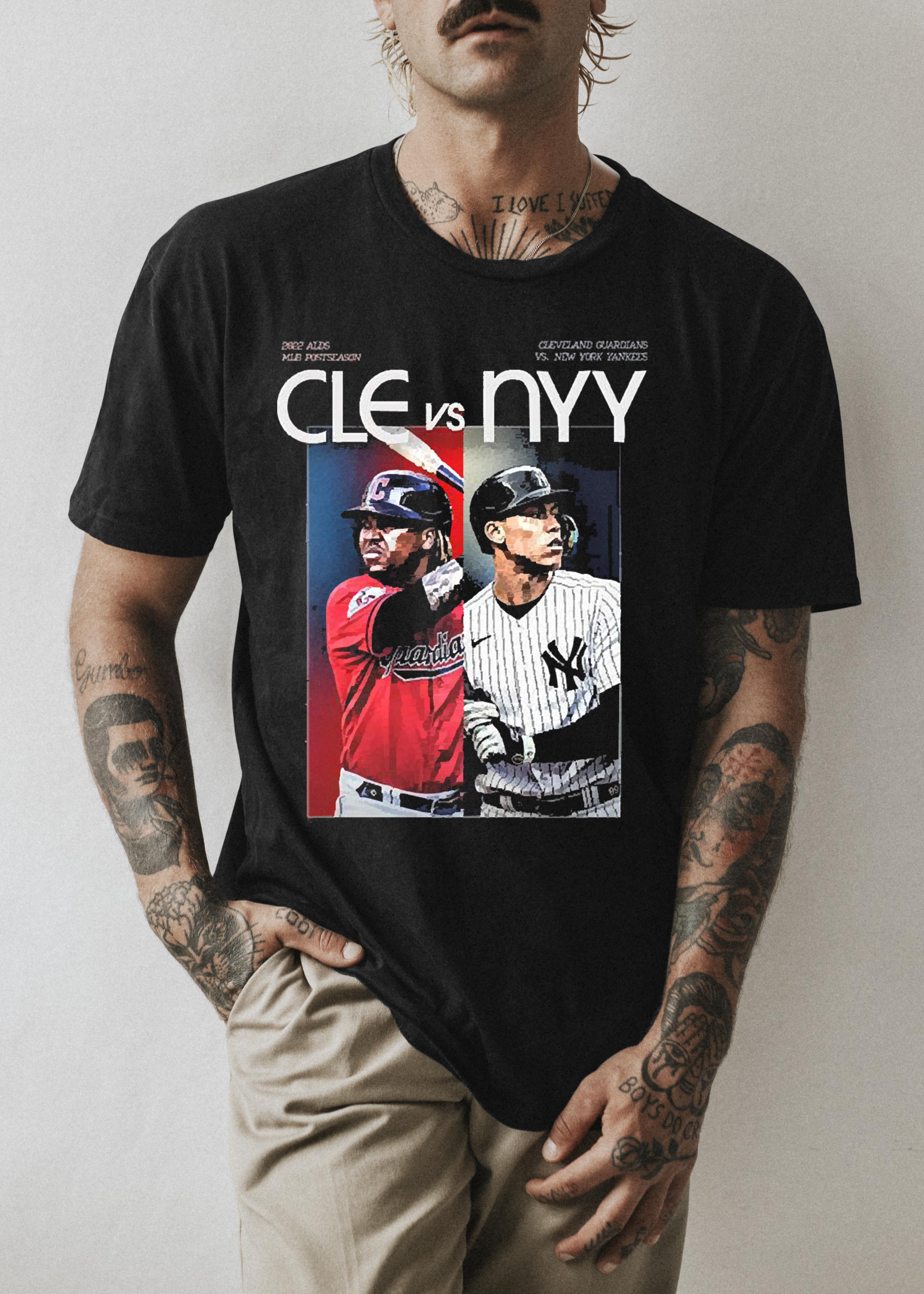 Cleveland Guardians Vs New York Yankees 2022 ALDS MLB Postseason shirt