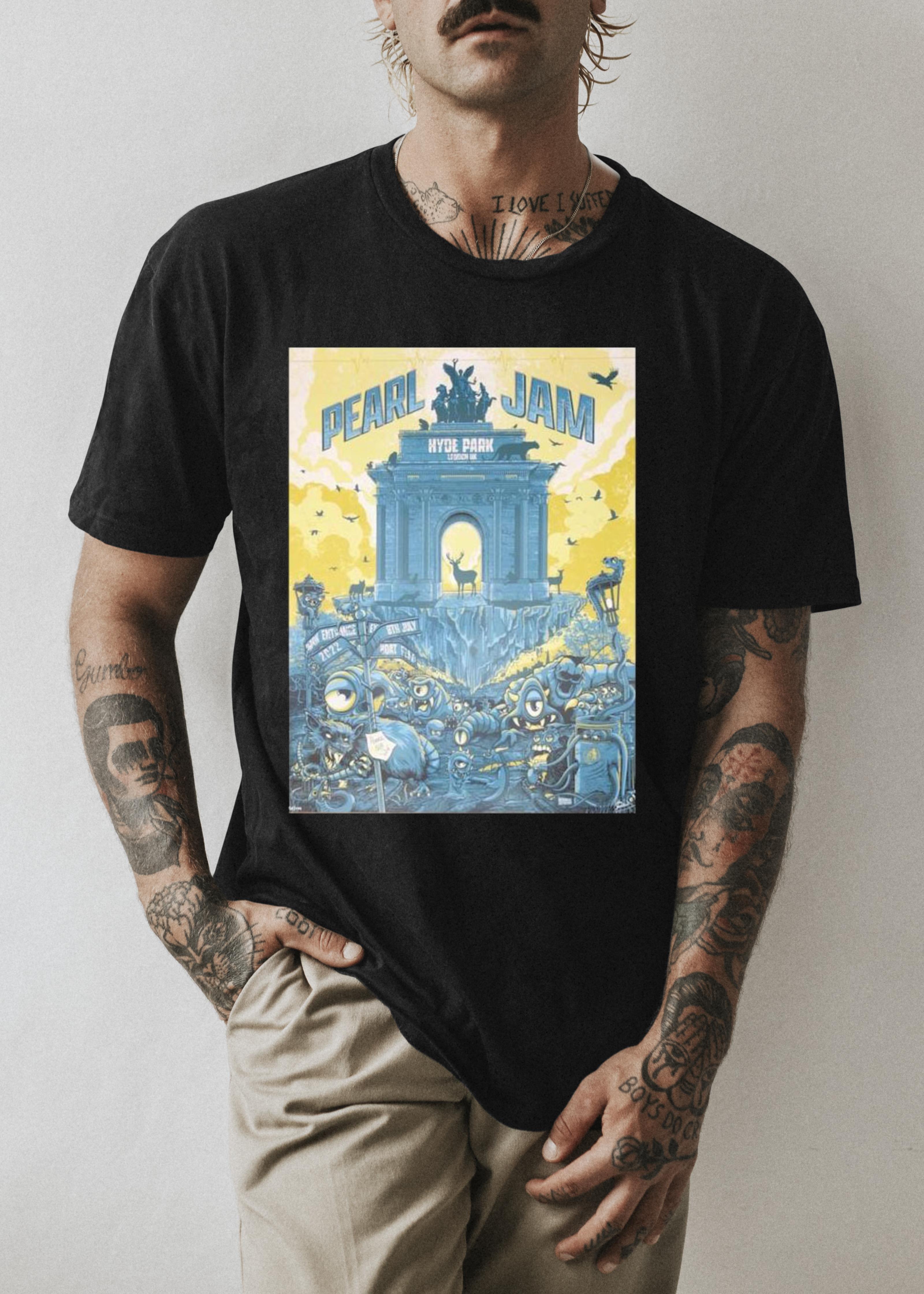 Pearl Jam Hyde Park London 2022 Shirt Pearl Jam Hyde Park London 2022 Shirt 1
