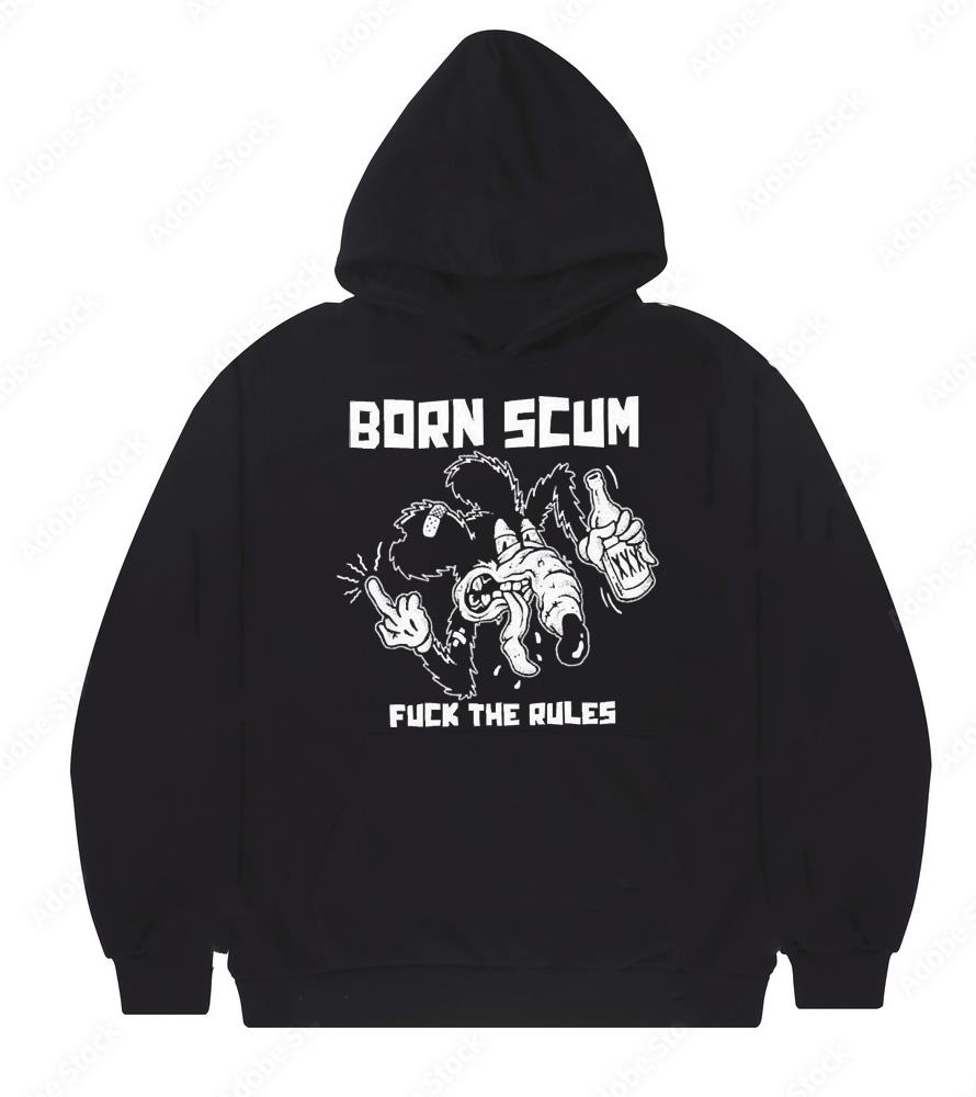Born Scum Fuck The Rules Shirt