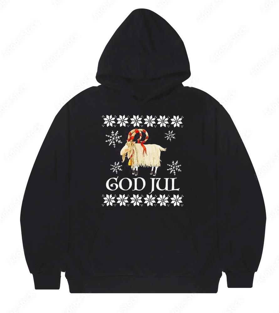 God Jul Christmas Goat Christmas Shirt