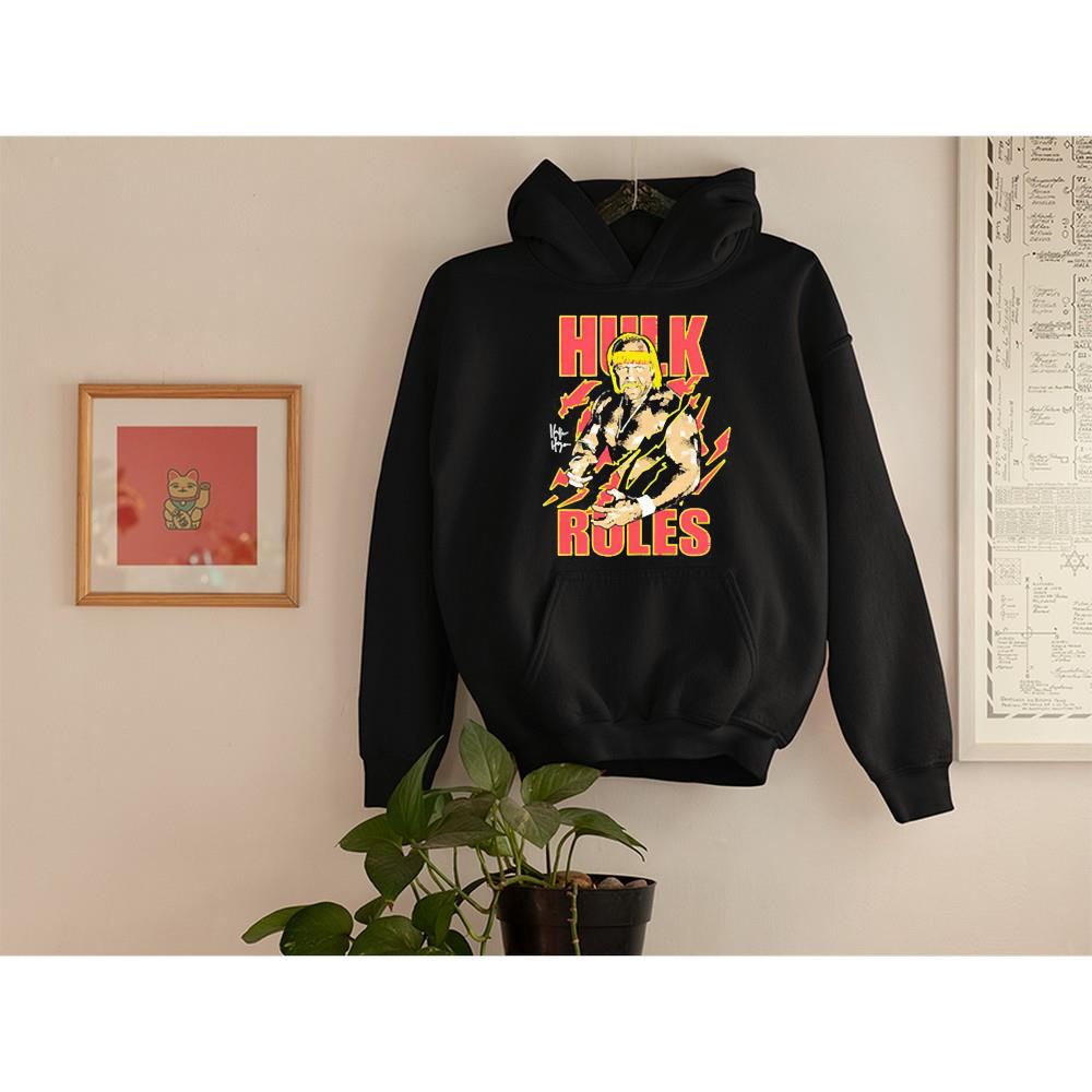 Hulk Hogan Neon rules shirt