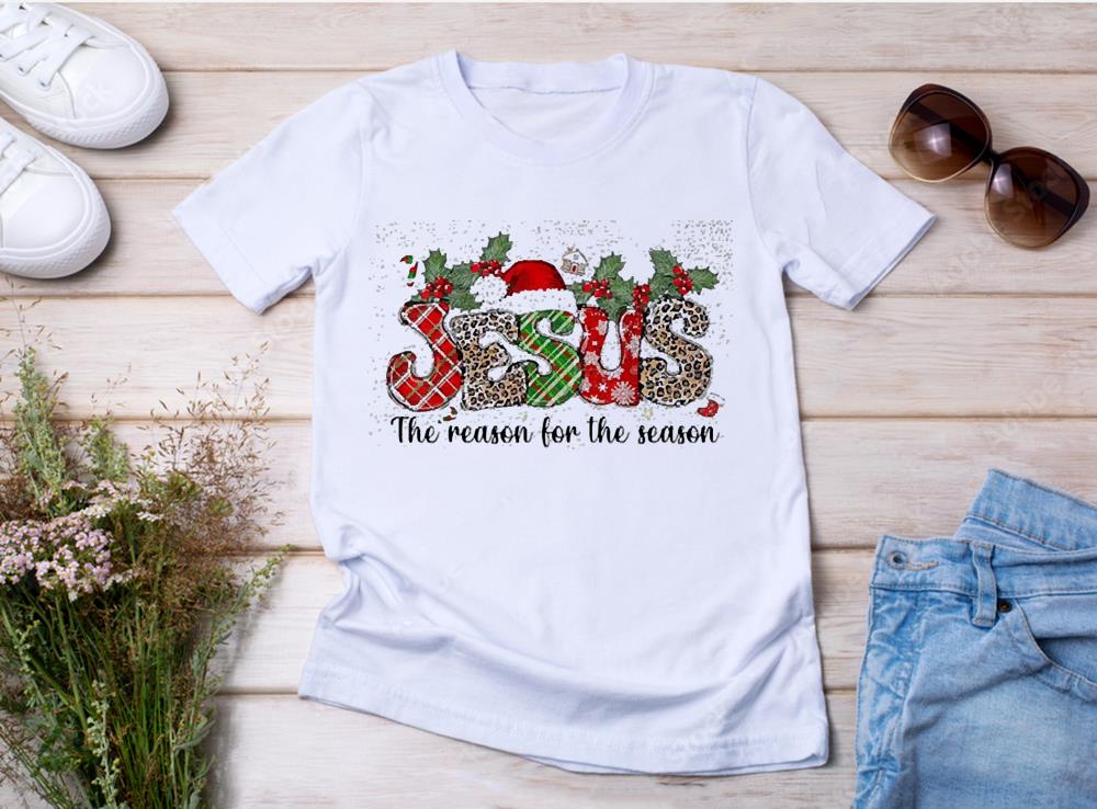 Jesus Is The Reason For The Season Christmas Pajama shirt