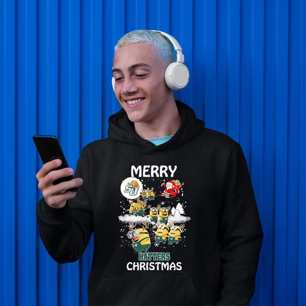 Minion Stetson Hatters Ugly Merry Christmas shirt