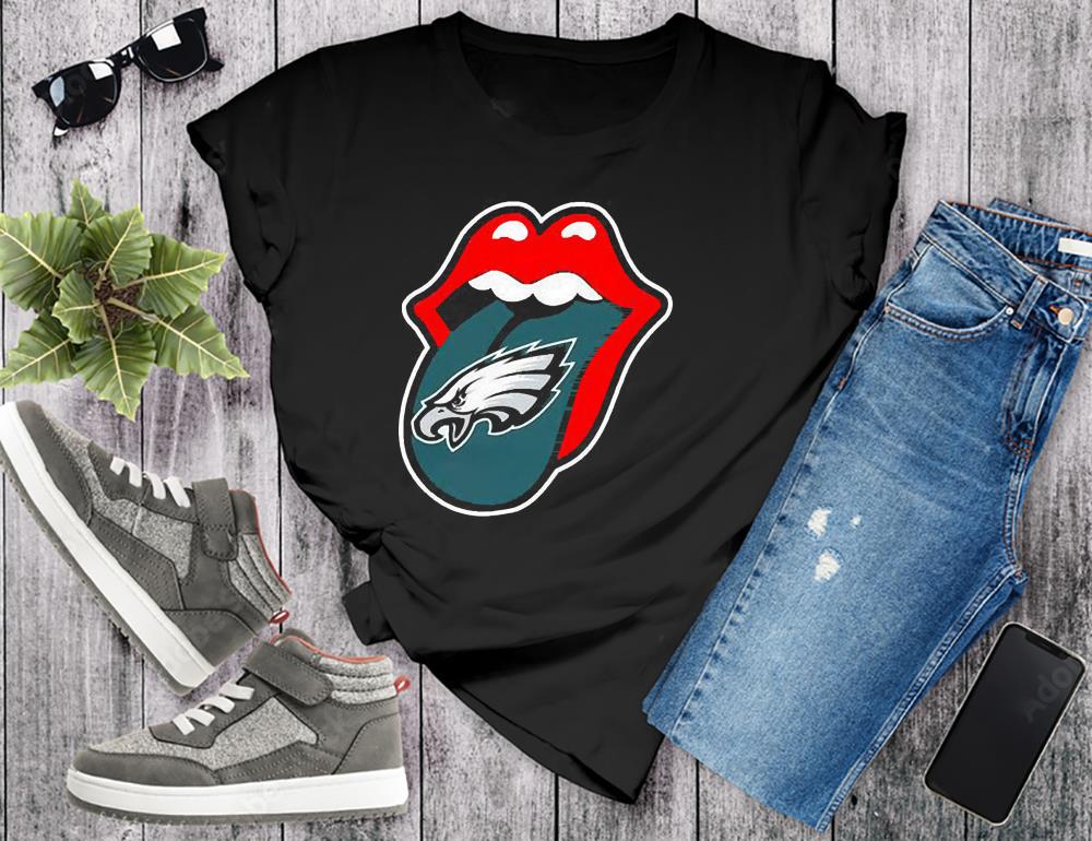 Philadelphia Eagles The Rolling Stones Logo shirt Philadelphia Eagles The Rolling Stones Logo shirt