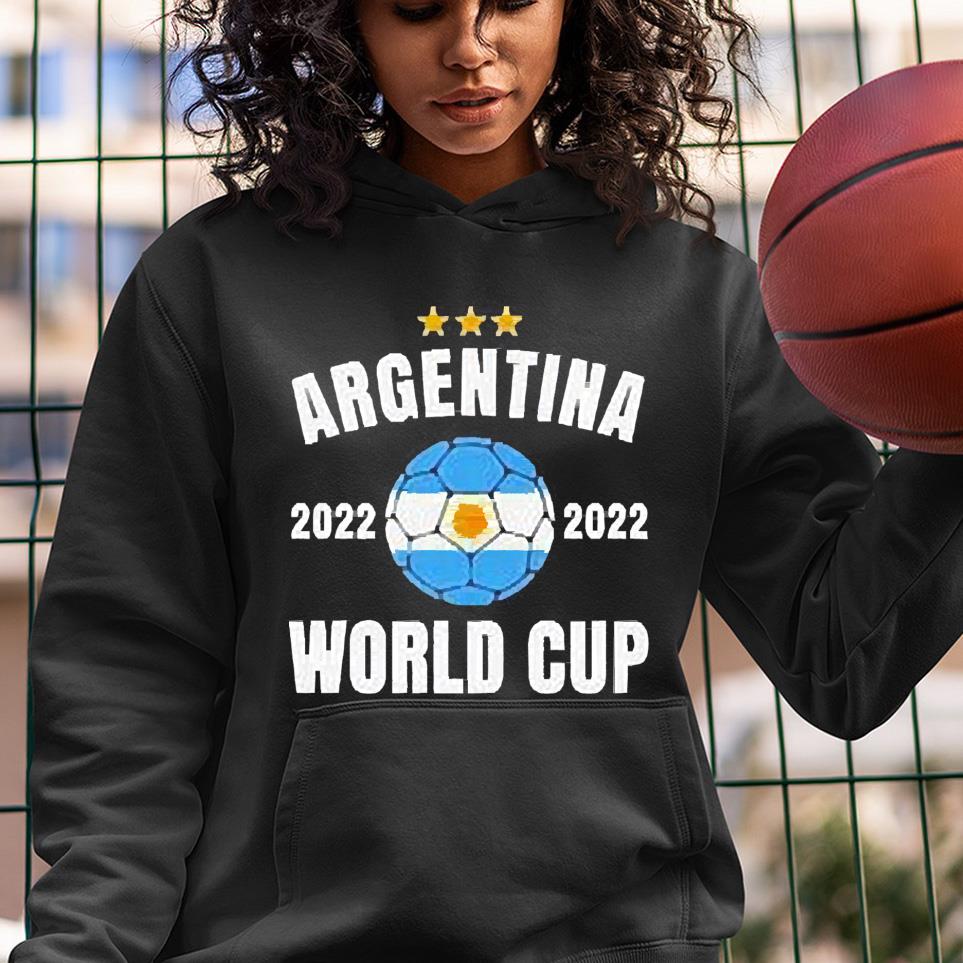 Argentina National Football Team World Cup 2022 Champion shirt