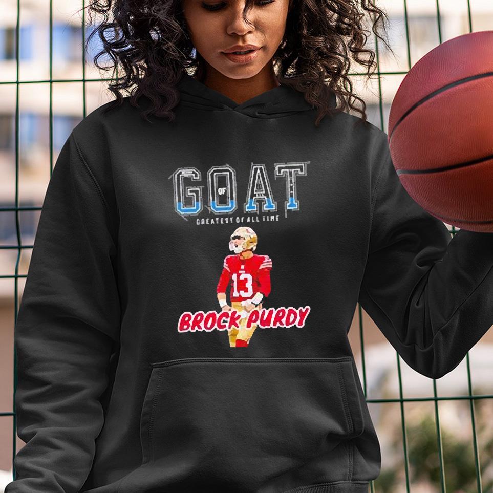 Brock Purdy Goat Greatest of All Time shirt