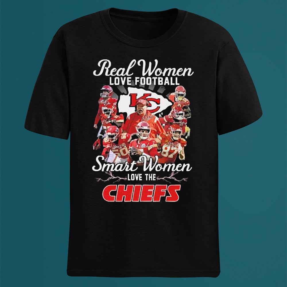 Kansas City Chiefs real women love baseball smart women love the Kansas City Chiefs signatures 2022 shirt