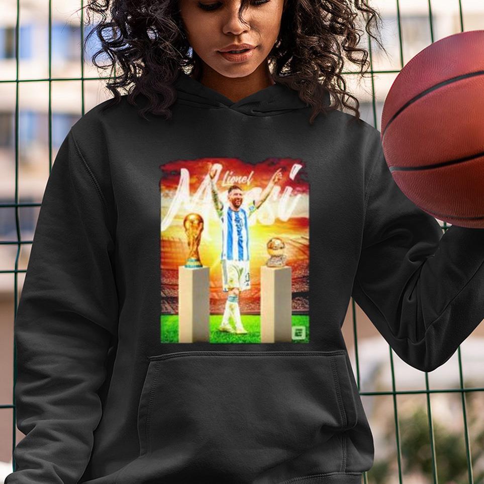 Lionel Messi Champion shirt 1