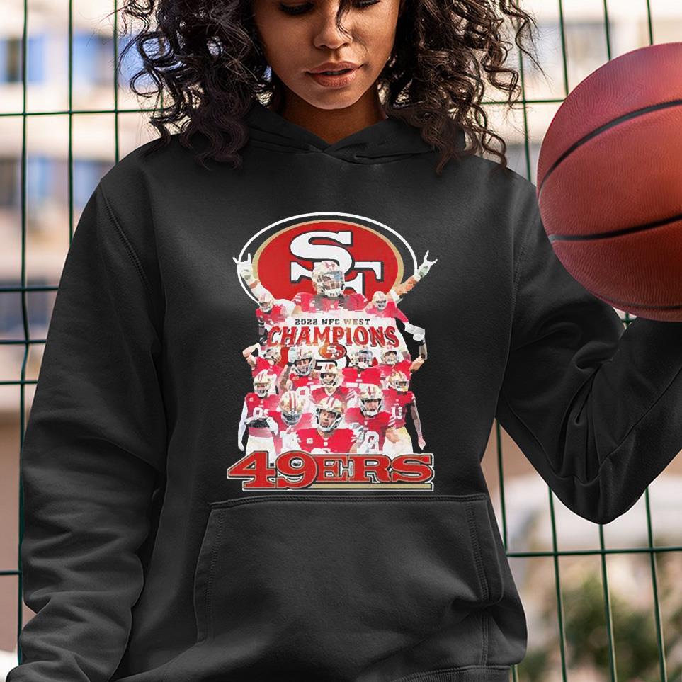 San Francisco 49ers 2022 NFC west champions shirt