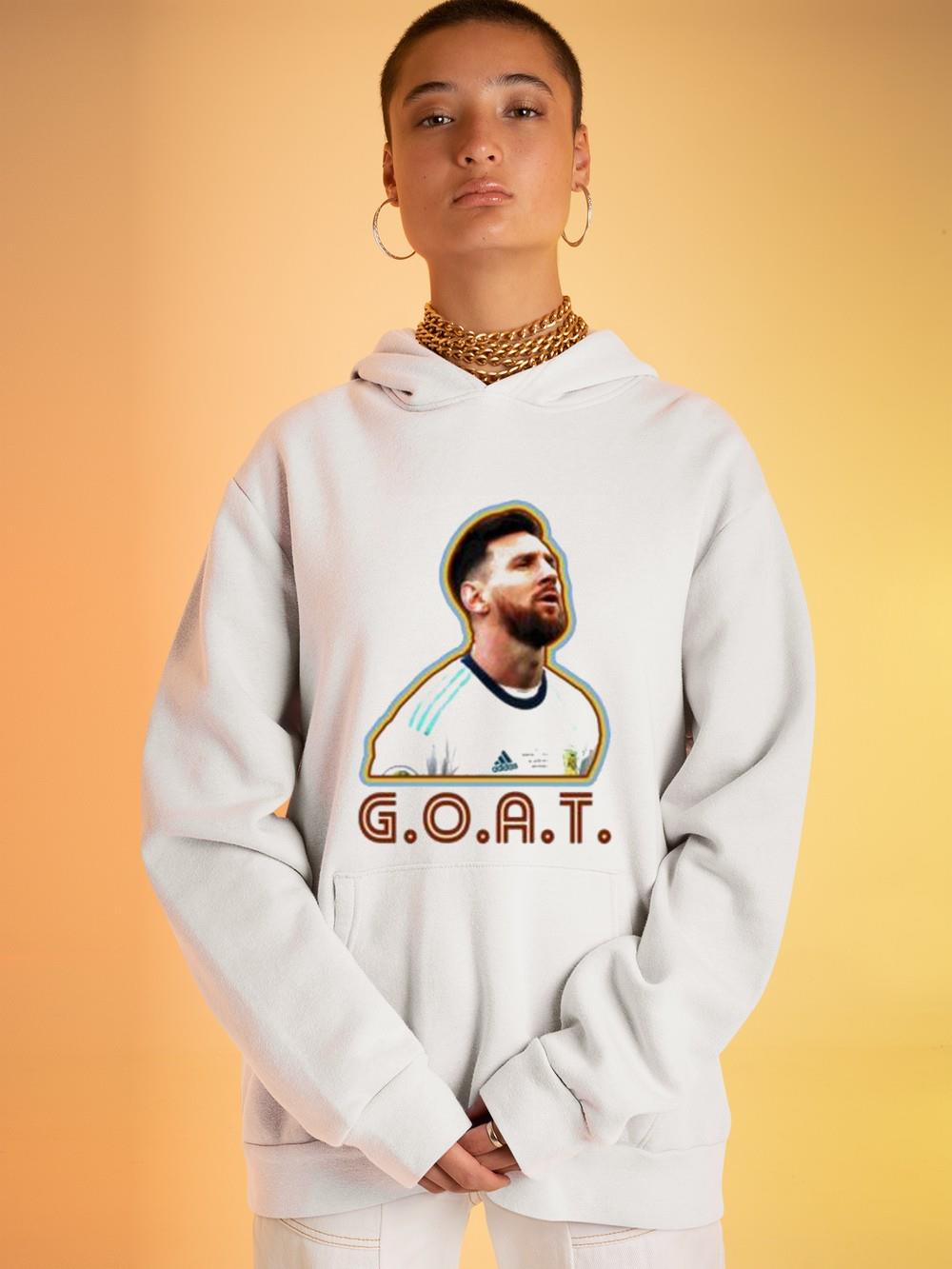 Lionel Messi 10 GOAT shirt 9