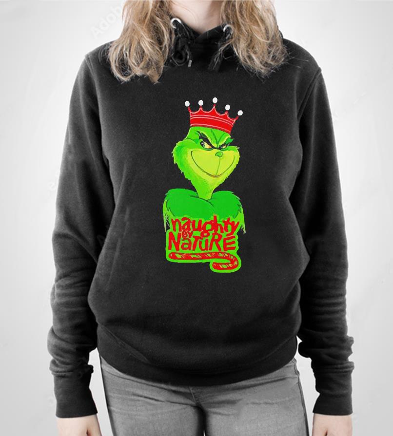 Grinch King Naughty By Nature Christmas Shirt