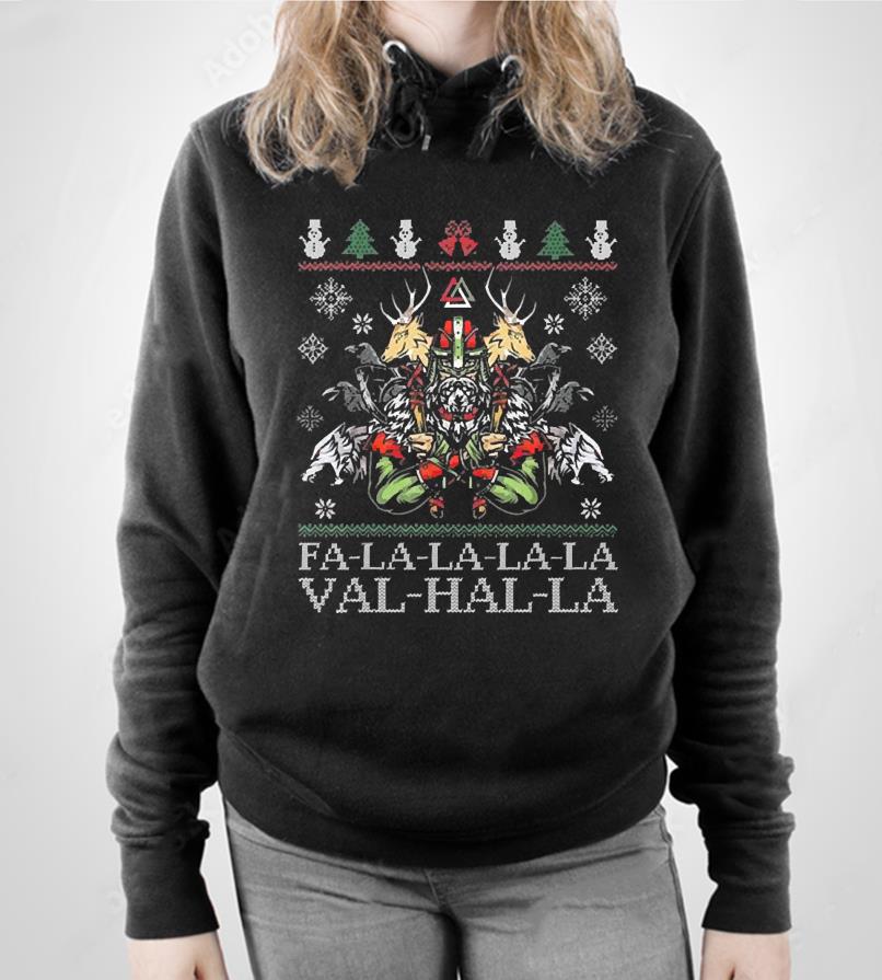 Viking Christmas A Valhalla Christmas Ugly Shirt h2811 viking christmas a valhalla christmas ugly shirt hoodie - Viking Christmas A Valhalla Christmas Ugly Shirt