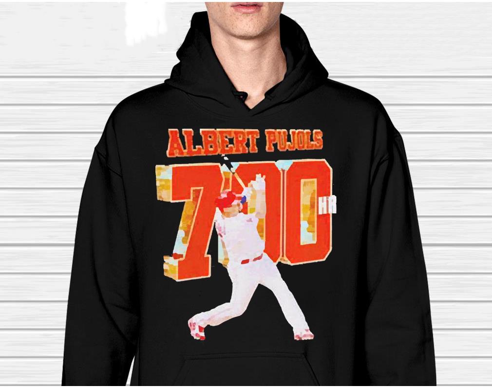 St Louis Cardinals Albert Pujols 700 home runs shirt