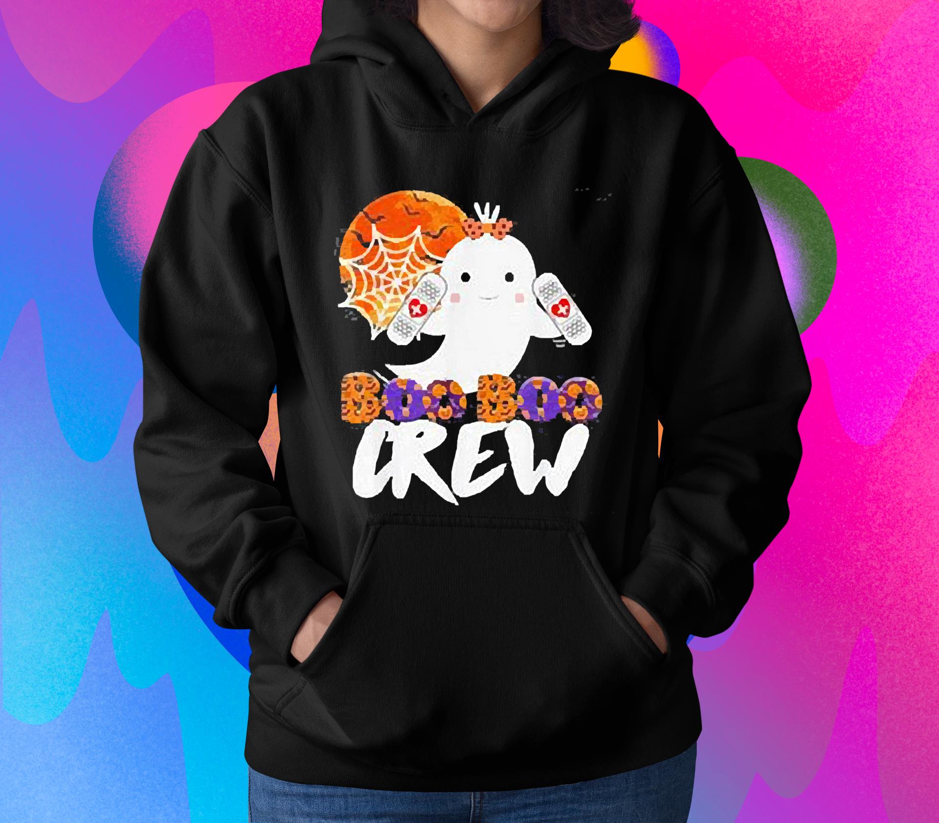 2022 Halloween nursing boo boo crew ghost nurse shirt
