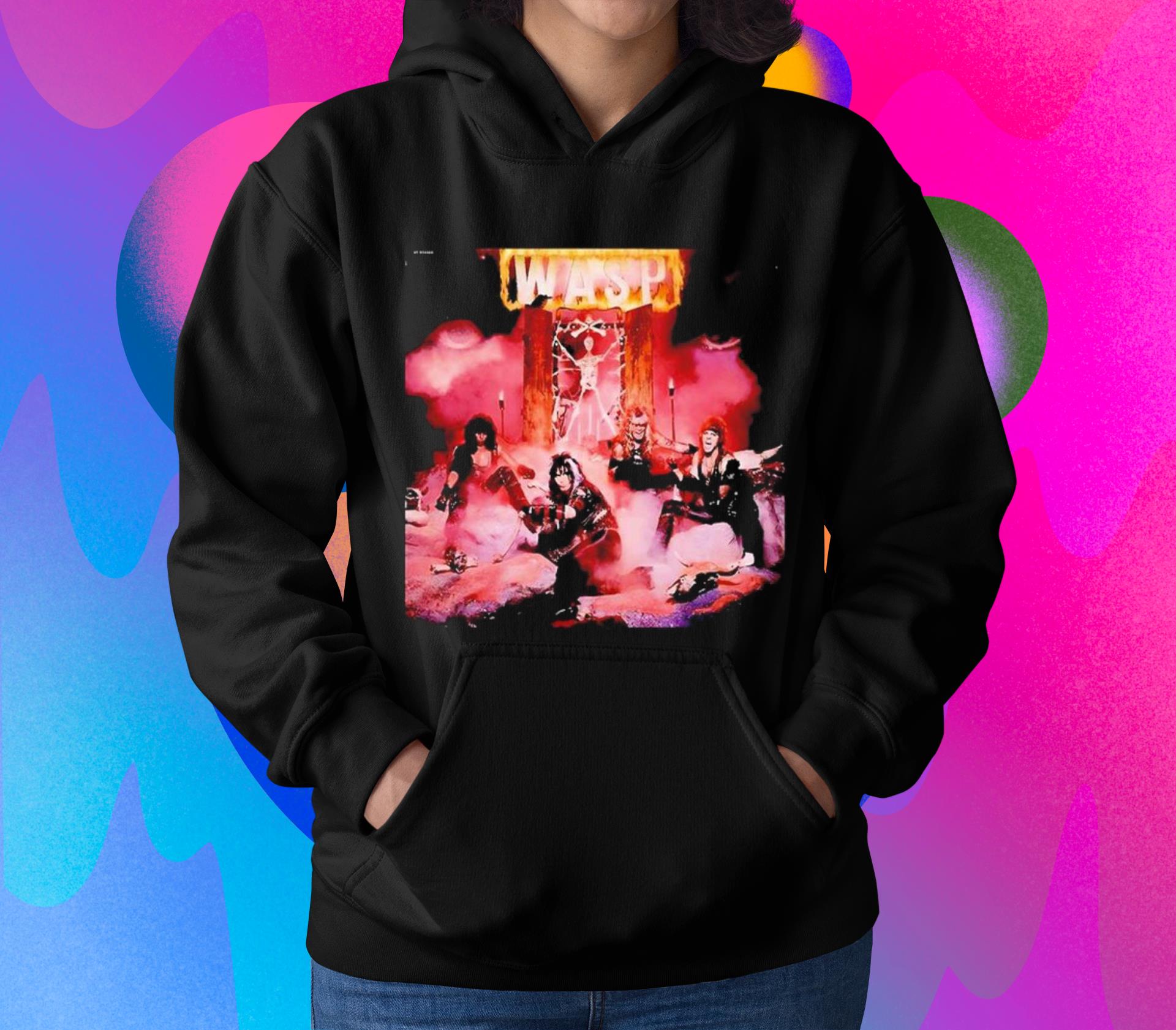 WASP Sleeping In The Fire Shirt