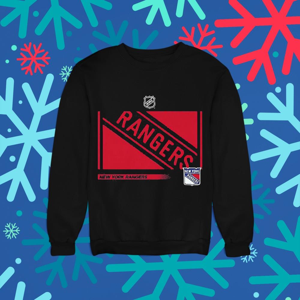 New York Rangers Youth Authentic Pro Secondary Logo Shirt 1 New York Rangers Youth Authentic Pro Secondary Logo Shirt 2