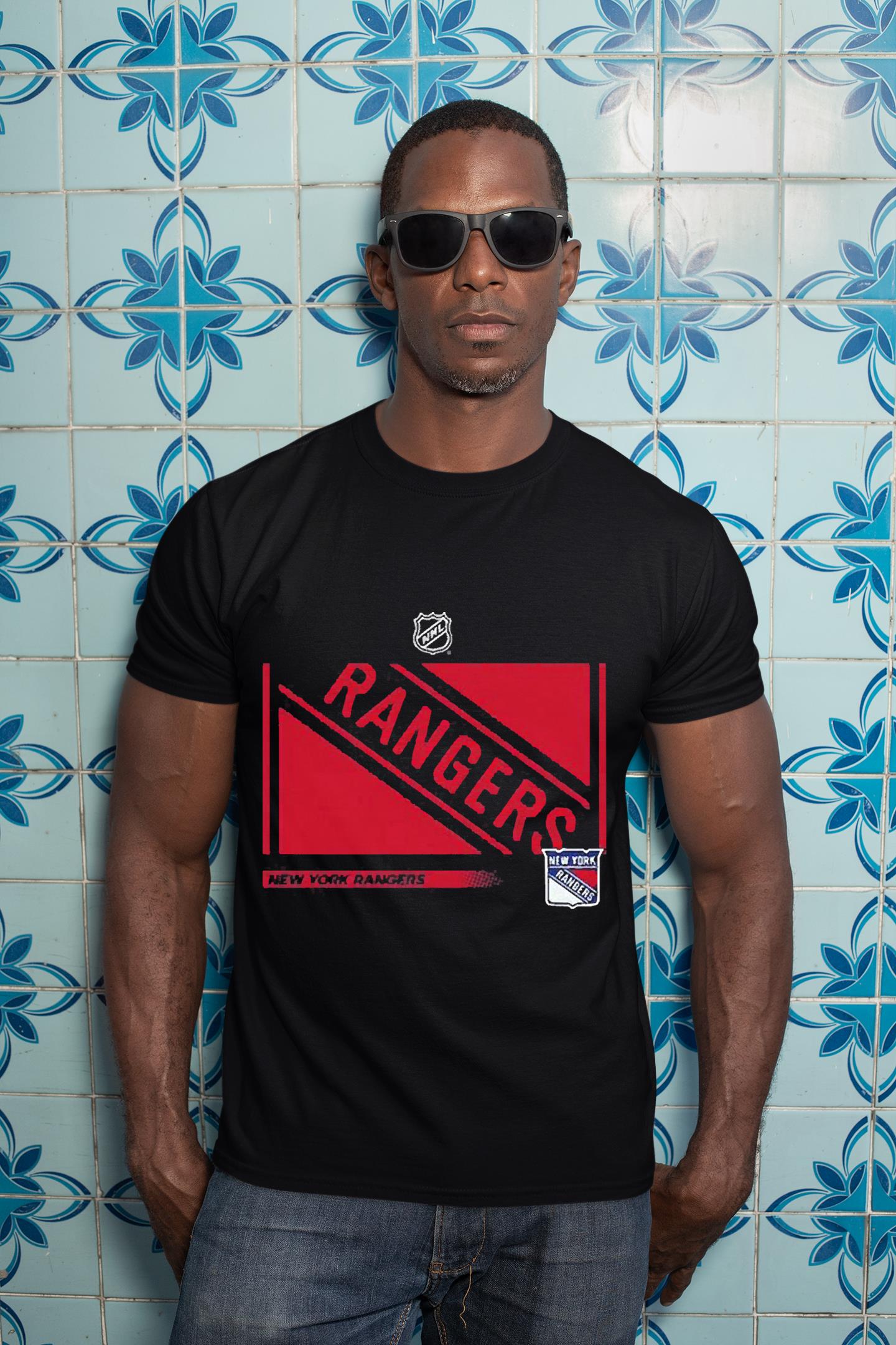 New York Rangers Youth Authentic Pro Secondary Logo Shirt 2 New York Rangers Youth Authentic Pro Secondary Logo Shirt 3