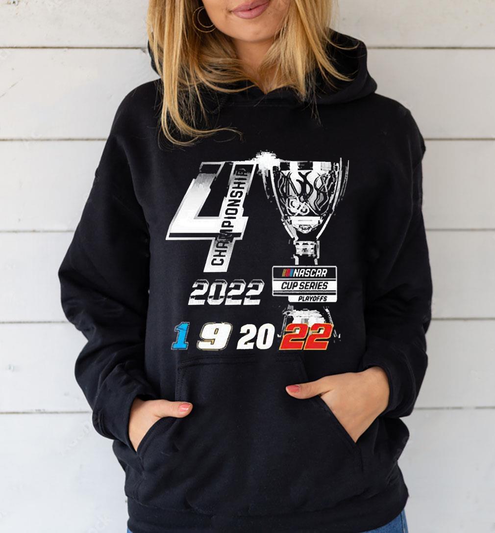 Checkered flag 2022 nascar cup series playoffs championship four shirt