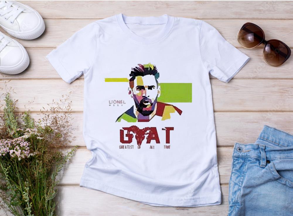 Lionel Messi The Goat 2022 World Cup Champions shirt