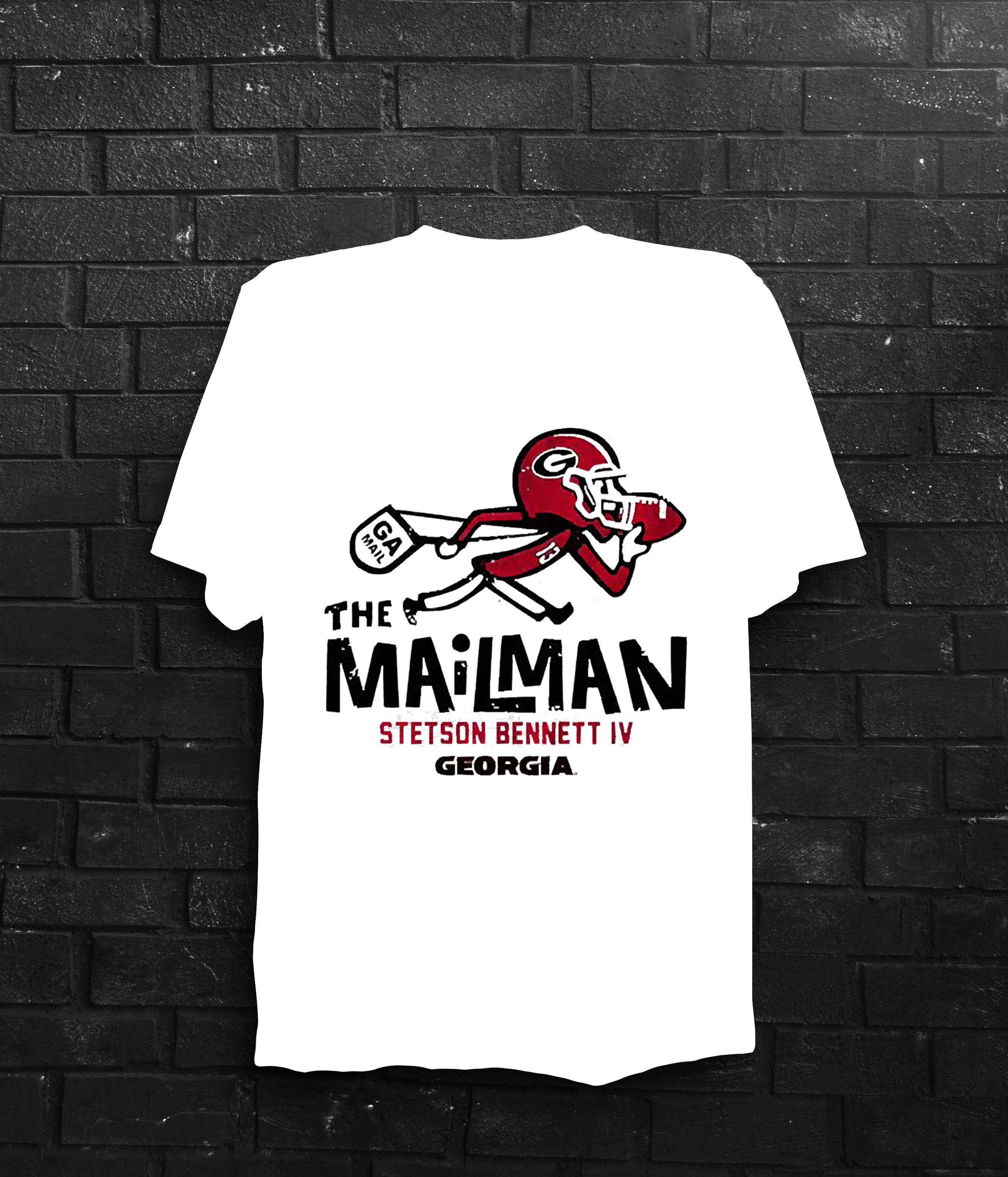 Georgia Football Stetson Bennett Iv The Mailman Shirt