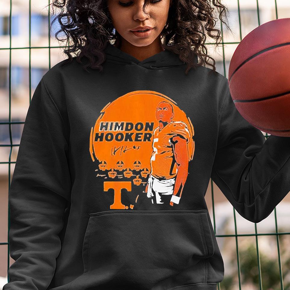 Tennessee volunteers Football himdon hooker signature 2022 shirt