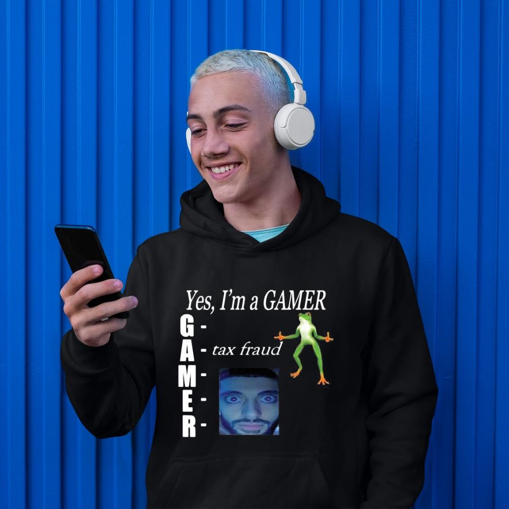 Yes I’m Gamer Tax Fraud Shirt