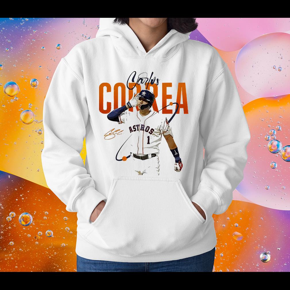 I Can’t Hear You Carlos Correa Astros Team Signature Shirt