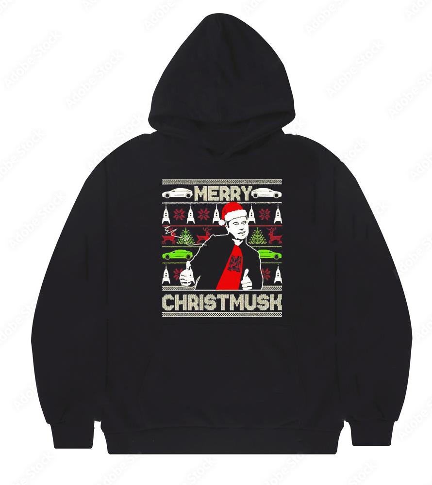 Christmas Elon Musk ugly Merry Christmusk shirt