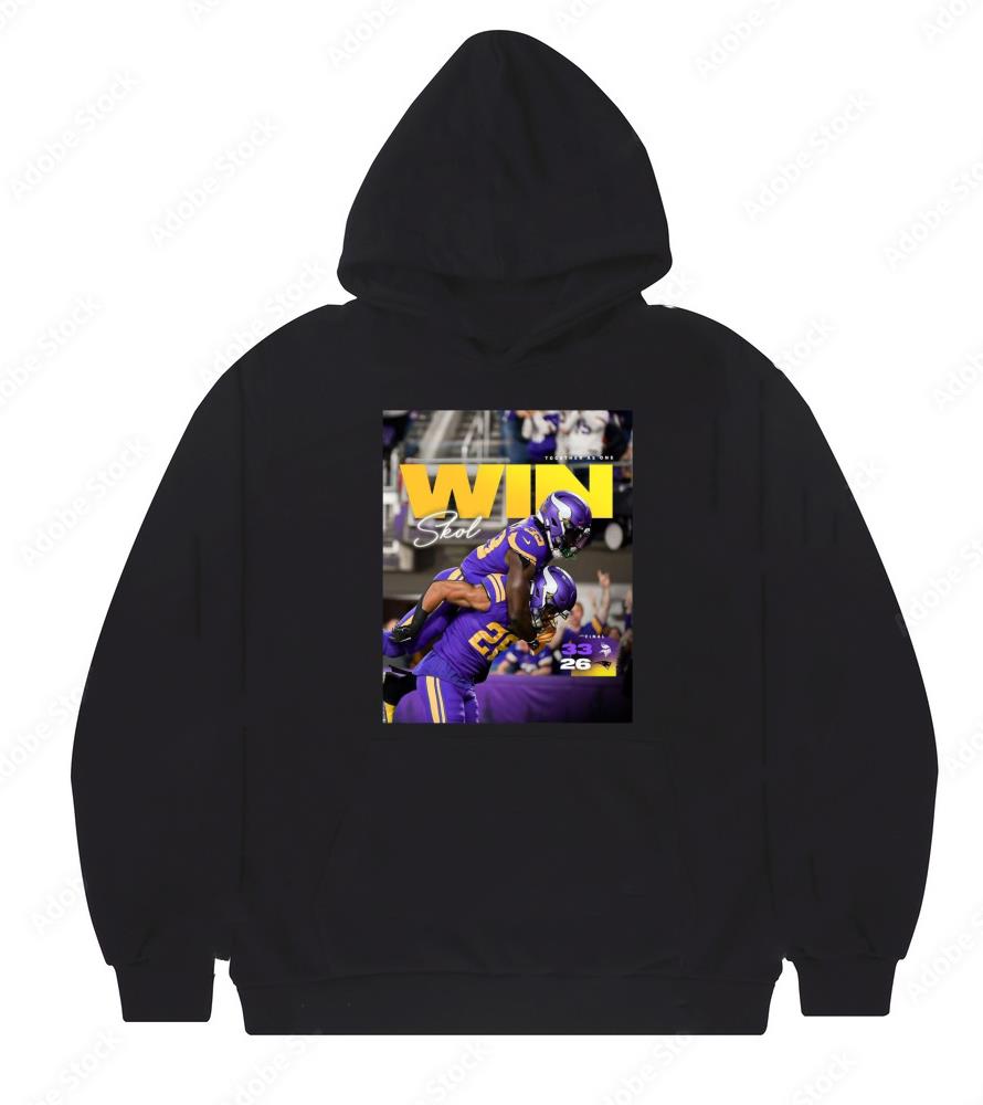 Together As One Win Skol Minnesota Vikings 33 26 New England Patriots 2022 Shirt