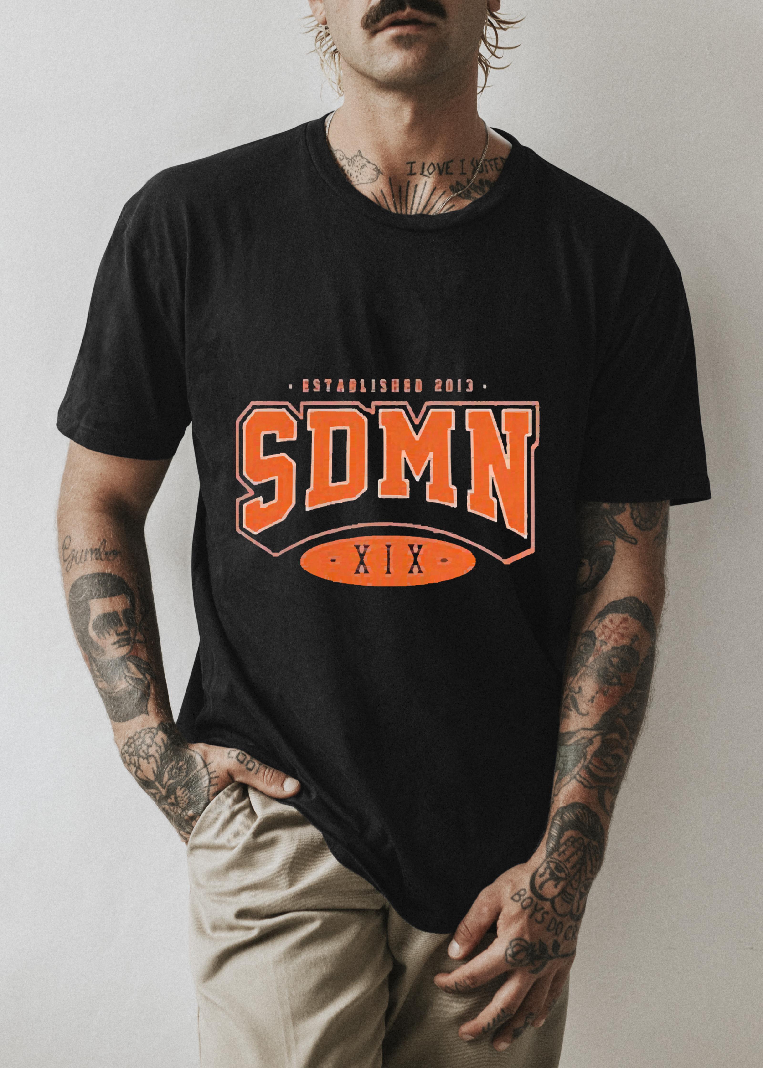 2022 Sidemen Fc Merch Sdmn Varsity Shirt