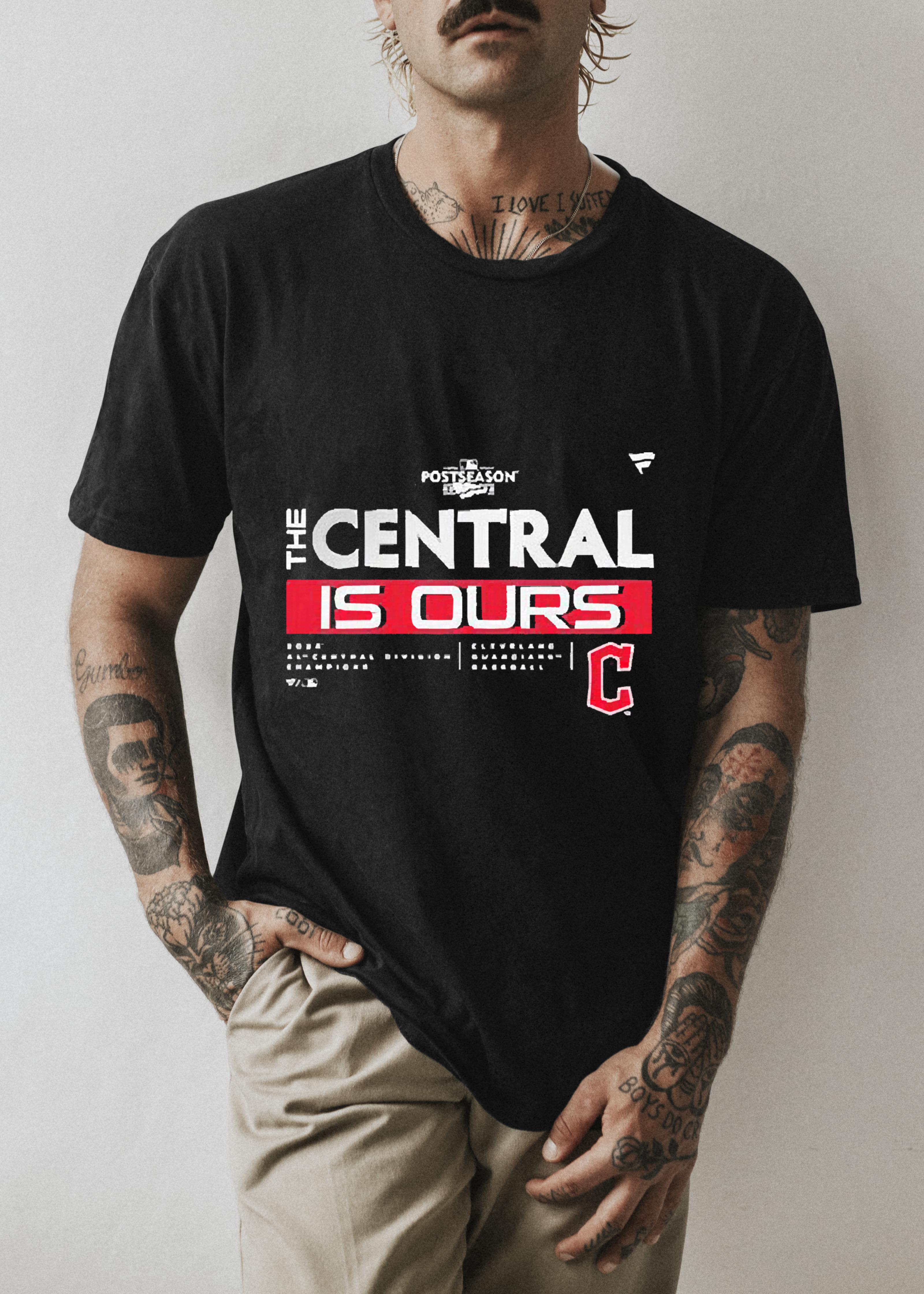 Cleveland Guardians 2022 Al Central Division Champions Shirt