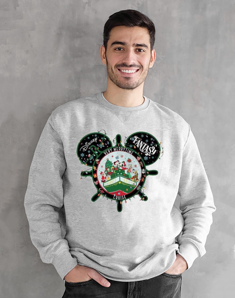 Disney Fantasy Very Merrytime Cruise Christmas 2022 Shirt