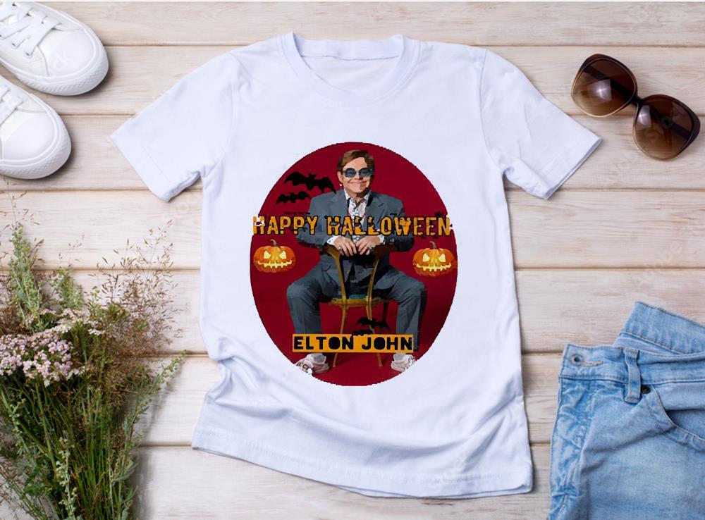 Elton John Happy Halloween Shirt