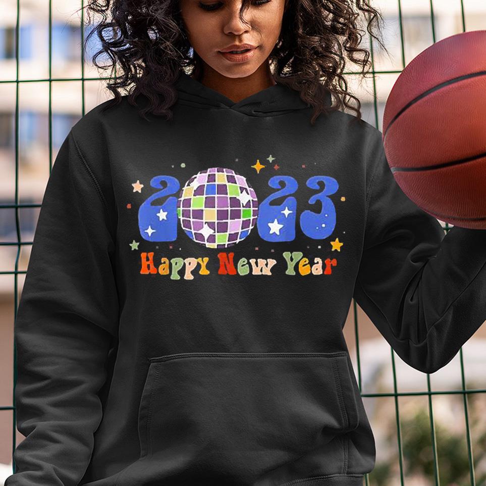 2023 Happy New Year Disco New Years Eve Party Hello 2023 Shirt