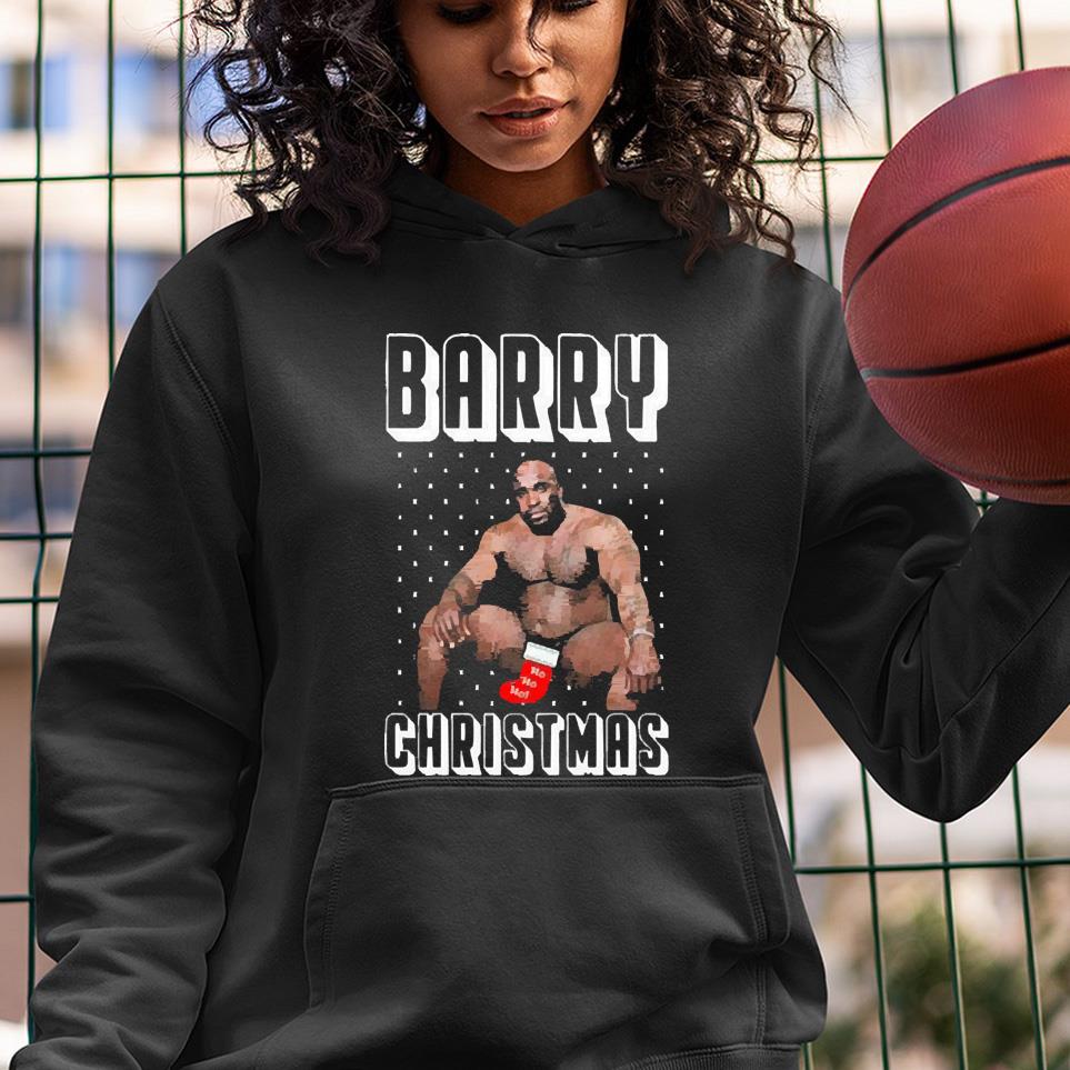 Barry Wood Merchandise Ho Ho Ho Ugly Christmas Shirt