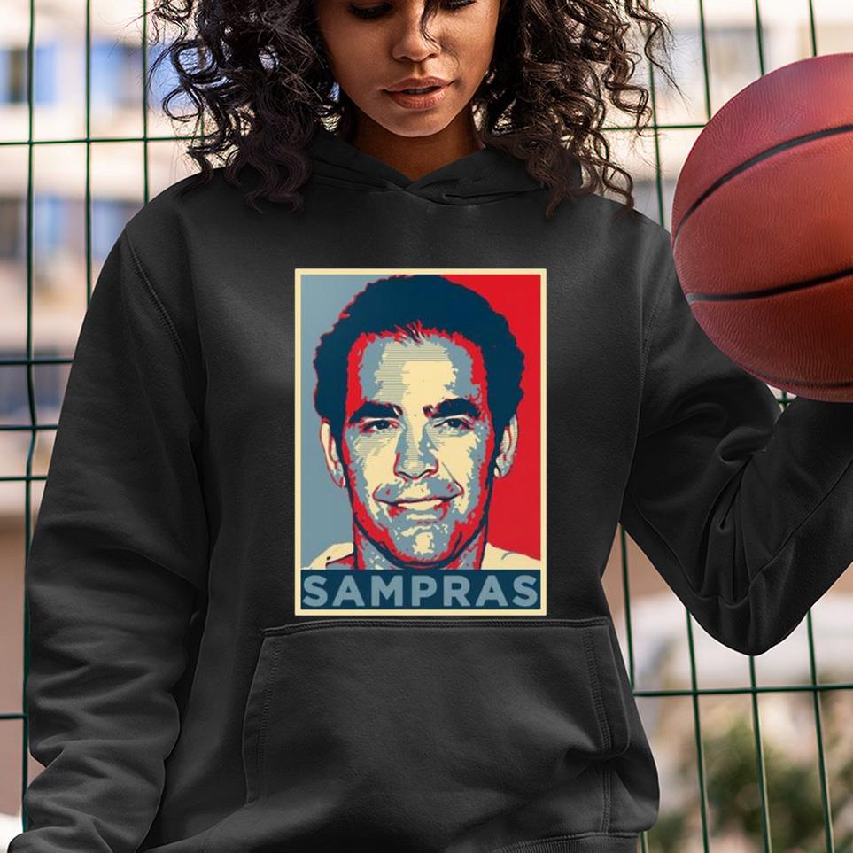 Pete Sampras Digital Graphic Tennis Pro Shirt